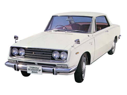 Toyota Corona (RT50, RT51) 3 поколение, купе (07.1965 - 05.1966)